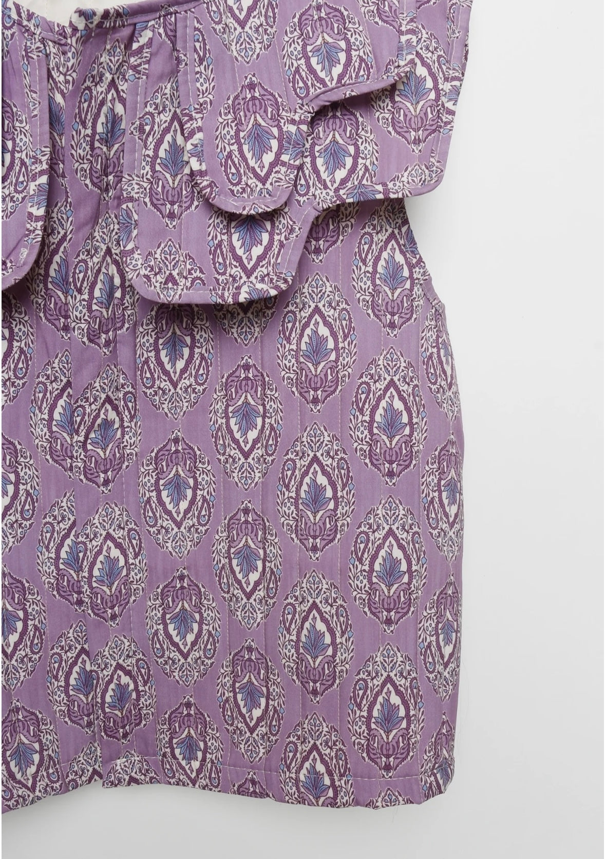 Chaleco acolchado morado